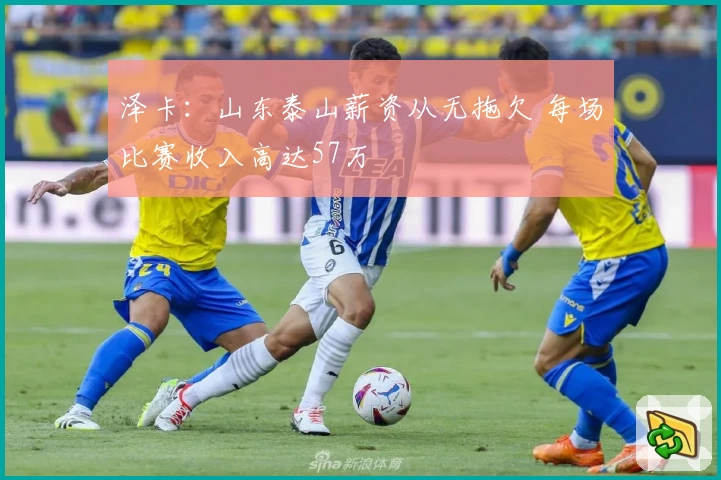 泽卡:山东泰山薪资从无拖欠 每场比赛收入高达57万